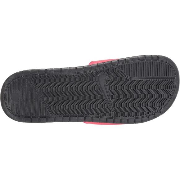 NWT Nike Mens Benassi Just Do It Athletic Sandal,red Orbit/Black-Anthracite-Sz 8 - Picture 6 of 6